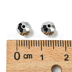 プレシオサ®クリスタルビーズ  チェコクリスタル  451 19 602 ラウンド  23980 20700 ライトヘマタイト 2倍  6mm  穴：1.2mm&nbsp;X-PRC-BB6-23980-20700
