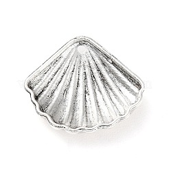 合金のチベット風チャーム  シェルチャーム  アンティークシルバー  18x20x3.5mm  穴：1.2mm  約359個/500g&nbsp;PALLOY-P293-077AS
