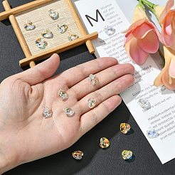 プレシオサ® マキシマ クリスタル ペンダント  チェコクリスタル  433 68 301 ハート  00030 200 クリスタル アブ  10mm  穴：1.2mm&nbsp;X-PRC-PD10-00030-200