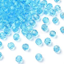 プレシオサ®クリスタルビーズ  チェコクリスタル  451 19 602 ラウンド  60010 アクアボヘミカ  5mm  穴：1mm&nbsp;X-PRC-BB5-60010