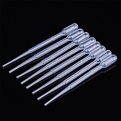2ml使い捨てプラスチックスポイト  目盛付きピペットを移す  ホワイト  142~145x2.5mm  容量：2ml（0.06液量オンス）&nbsp;TOOL-WH0031-01