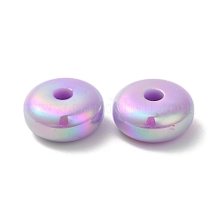 アクリル不透明なビーズ  ロンデル  プラム  16x7.5mm  穴：3.8mm&nbsp;LS-MACR-K350-09F