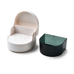 ミニプラスチックソニッククリーナー  ジュエリー  入れ歯  歯科および時計洗浄機  ホワイト  8.45x9.25x8cm&nbsp;TOOL-L010-001