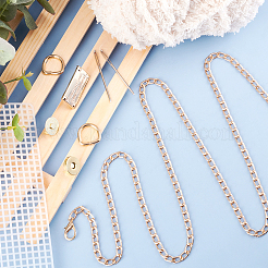 DIY編みかぎ針編みバッグキット  糸を含む  メッシュプラスチックキャンバスシート  バッグハンドル  バッグストラップチェーン  編み針  スレッド  スナップボタン  衣料品ラベル  dリング  ステッチマーカー  DIYクラフトショルダーバッグアクセサリー用  アンティークホワイト  150x130mm&nbsp;DIY-WH0189-91B