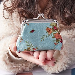 3本3色鉄製巾着フレームハンドル  クラスプロックをキス  ハートを持つ  半円  ミックスカラー  8.7x6x0.6cm  穴：1mm  1pc /カラー&nbsp;IFIN-SZ0001-15