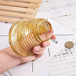 アルミ製ワイヤー  フラット  ゴールデンロッド  3x1mm  約16.4フィート（5m）/ロール&nbsp;AW-BC0002-01A-3mm