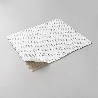 ラインストーンステッカー  長方形  ブラックダイヤモンド  240x200x1.7mm&nbsp;DIY-WH20048-003M-1