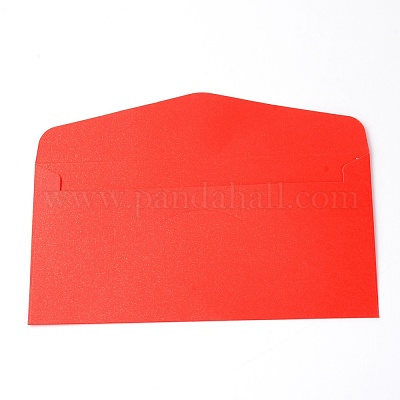 虹色の紙の封筒 長方形 レッド 157x220x0.5mmの通販 - PandaHall
