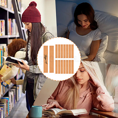 革のストリップの空白のブックマーク  長方形  ペルー  175x30x2mm&nbsp;AJEW-WH0248-417B-01-1