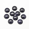 Synthetic Blue Goldstone Cabochons, Dyed, Half Round/Dome, 8x4mm
