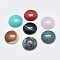 Natural & Synthetic Mixed Stone Cabochons, Half Round, 19.5~20x6~7mm