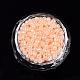 ガラスシードビーズ  セイロン  ラウンド  ビスク  12/0  2mm  穴：1mm  約30000個/ポンド&nbsp;SEED-A011-2mm-147-2