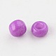 焼付塗装ガラスシードビーズ  ミディアム蘭  8/0  3mm  穴：1mm  約10000個/袋&nbsp;SEED-S002-K13-2
