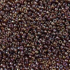 MIYUKIラウンドロカイユビーズ  日本製シードビーズ  （rr3735)  8/0  3mm  穴：1mm  約422~455PCS /ボトル  10 G /ボトル&nbsp;SEED-JP0009-RR3735