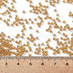 TOHOラウンドシードビーズ  日本製シードビーズ  （162c）透明なabトパーズ  11/0  2.2mm  穴：0.8mm  約5555個/50g&nbsp;SEED-XTR11-0162C