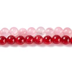 天然石ビーズ連売り  混合石  ラウンド  6mm  穴：0.8mm  約60~65個/連  14.96インチ（38cm）&nbsp;G-F591-03M-6mm