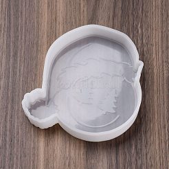クリスマスキャンドルホルダーシリコン型  アロマキャンドル作り用  サンタクロース  130x130x26mm&nbsp;SIL-B073-01