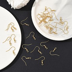 シェグレース 真鍮製フレンチフック（コイルとボール付き）  カドミウムフリー＆ニッケルフリー＆鉛フリー  18KGP本金メッキ  20x21.5x3.5mm  穴：1.8mm  ピン：0.7mm&nbsp;XGR0001G-01G