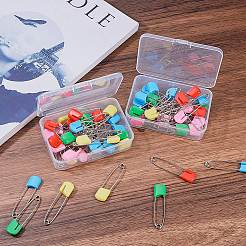 プラスチックビーズ収納ケース  直方体の  透明  9.4x6.4x2.6cm  12pc  カートン：20x15x10cm&nbsp;CON-BC0004-12C