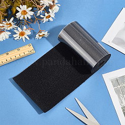 ポリエステル修理用粘着テープ  ブラック  100x1mm  1.6 m /ロール&nbsp;AJEW-GF0013-11