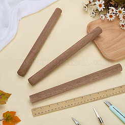 黒クルミの木製スティック  クラフトスティック  淡い茶色  300x25mm&nbsp;FIND-WH0366-126B