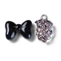 混合様式のアクリルビーズ  混合形状  ブラック  15~29.5x16.5~28.5x10~16mm  穴：2~4mm  約179個/500g&nbsp;MACR-K351-16D