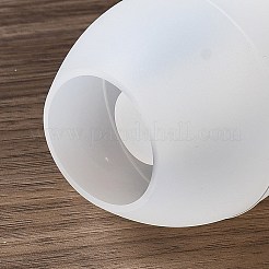 DIYシリコン製花瓶型  レジン型  粘土工芸の金型ツール  ホワイト  6.1x9cm&nbsp;LS-SIMO-P006-02C