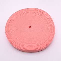 超幅広の厚手の平らなゴムバンド  ウェビング衣類縫製アクセサリー  ピンク  30mm&nbsp;X1-EC-WH0016-A-S022