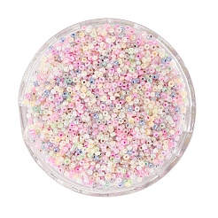 ガラスシードビーズ  セイロン  ラウンド  ミックスカラー  12/0  2mm  穴：1mm  約30000個/ポンド&nbsp;SEED-A011-2mm