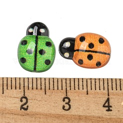 透明樹脂昆虫デコデンカボション  ミツバチ/ミツバチ  ミックスカラー  12.5x9x3.5mm&nbsp;CRES-I035-03