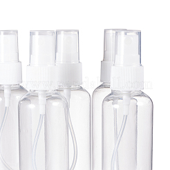 60ml透明ペットプラスチック詰め替えスプレーボトル  香水用  エッセンシャルオイル  PPのプラスチック漏斗ホッパーとPEのプラスチックスポイト  透明  ボトル：12x3.6センチメートル  容量：60ミリリットル  ホッパー：3.7x0.6~3.7cm  スポイト：15x0.25~1.2cm  32個/セット&nbsp;MRMJ-BC0001-51