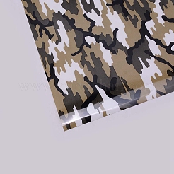 ビニール伝熱フィルム  服飾材料  長方形  キャメル  30.5x25cm&nbsp;DIY-WH0190-99G
