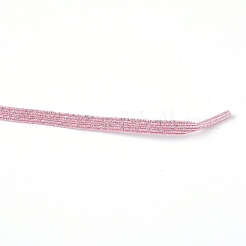 ポリエステル靴紐  合金バックル付き  フラット  ロージーブラウン  16~1000x6~10x1mm  6個/セット&nbsp;DIY-WH0225-79A