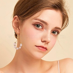 400個2色ccbプラスチックスペーサービーズ  フラットラウンド  プラチナ·ゴールデン  4x1.8mm  穴：1.2mm  200個/カラー&nbsp;CCB-YW0001-50A