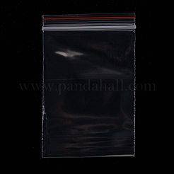 再封可能なプラスチック製包装袋  トップシール  セルフシールバッグ  長方形  透明  9x6cm  片側の厚さ：2ミル（0.05mm）&nbsp;OPP-Q002-6x9cm
