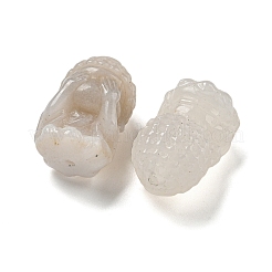 天然アラシャン瑪瑙ビーズ  仏陀の姿  21.5~22.5x13.5~14x12mm  穴：1.4mm&nbsp;G-M442-02