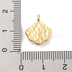 合金樹脂チャーム  シェル形状  ゴールドカラー  15.5x13x4mm  穴：1.8mm&nbsp;FIND-U007-13G