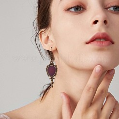 18 個 9 スタイルハロウィン合金ラインストーンペンダント  エナメル  diy ネックレス ブレスレット イヤリング アクセサリー  蝶と十字架と鏡のハート  アンティークブロンズ  30x25mm  2pc&nbsp;JX161A