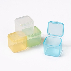プラスチックビーズ収納ケース  フリップトップビーズ収納  取り外し可能な  28のコンパートメント  長方形  カラフル  17.5x11x2.6cm  コンパートメント：約2.4x2.5x2.3cm  28区画/ボックス&nbsp;CON-L022-05A
