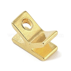 304ステンレスペンダント  24KGP本金メッキ  文字k  8x5.5x4mm  穴：1.6mm&nbsp;STAS-S137-01G-K