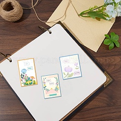 プラスチックスタンプ  DIYスクラップブッキング用  装飾的なフォトアルバム  カード作り  スタンプシート  言葉  160x110mm&nbsp;DIY-WH20018-0298