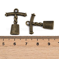 合金のチベット風チャーム  コルク抜き  アンティークブロンズ  25x20x3mm  穴：2mm  約549個/1000g&nbsp;TIBE-B003-16AB