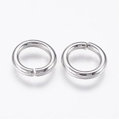 鉄オープン丸カン  ラウンド  プラチナ  12ゲージ  12x2mm  内径：8mm&nbsp;IFIN-F136-01P