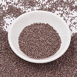 MIYUKIデリカビーズ  シリンダー  日本製シードビーズ  11/0  （db1842f）デュラコート亜鉛メッキマットダークベリー  1.3x1.6mm  穴：0.8mm  約2000PCS /ボトル  10 G /ボトル&nbsp;SEED-JP0008-DB1842F