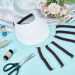 ポリエステルスプリング靴ひも  ココナッツブラウン  130x13mm&nbsp;DIY-WH0723-029