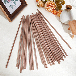 木の棒  丸ノック棒  コラム  ロージーブラウン  300x5.8mm&nbsp;WOOD-WH0029-133
