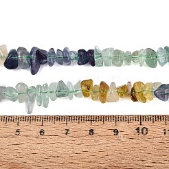 天然の蛍石、アメジスト、シトリン（加熱処理済み）のビーズ連売り  ナゲット  3~14x3~14x1.5~9mm  穴：0.7~0.9mm  約110~113個/連  15.55~15.75インチ（39.5~40cm）&nbsp;G-N371-02A-01