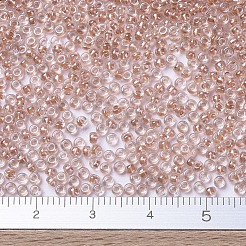 MIYUKIラウンドロカイユビーズ  日本製シードビーズ  （染められたトパーズの中のrr1129)  11/0  2x1.3mm  穴：0.8mm  約5500個/50g&nbsp;SEED-X0054-RR1129