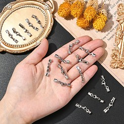 304ステンレススチール製ロブスタークロウ留め金20個  コー​​ドが終了すると  ステンレス鋼色  27mm&nbsp;STAS-YW0003-19