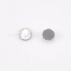 ホットラインストーン  ガラスラインストーンフラットバックカボション  半円  クリスタルAB  ss8  2.3~2.4x1mm  約1440個/袋&nbsp;RGLA-T149-SS8-13